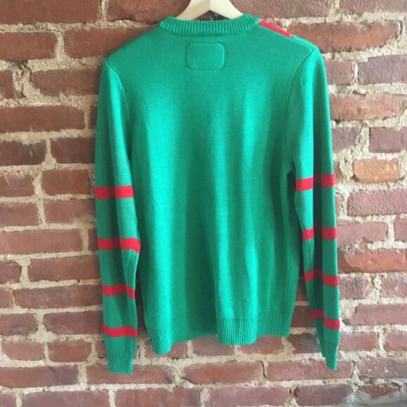 Zanygoose Elf Ugly Christmas Sweater Size Medium - Picture 3 of 4